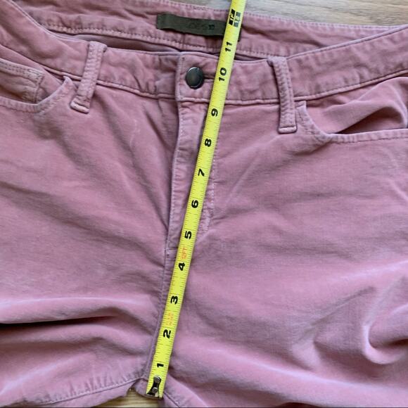 Joe's Jeans The Icon Velvet Midrise Skinny Ankle Jean in Rain - Picture 10 of 14